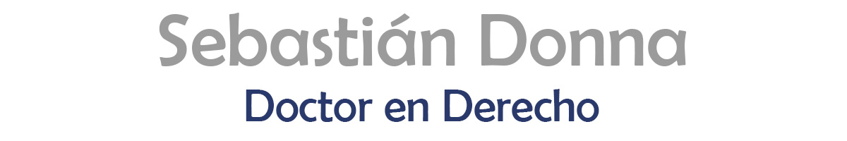 Dr Sebastián Alberto Donna